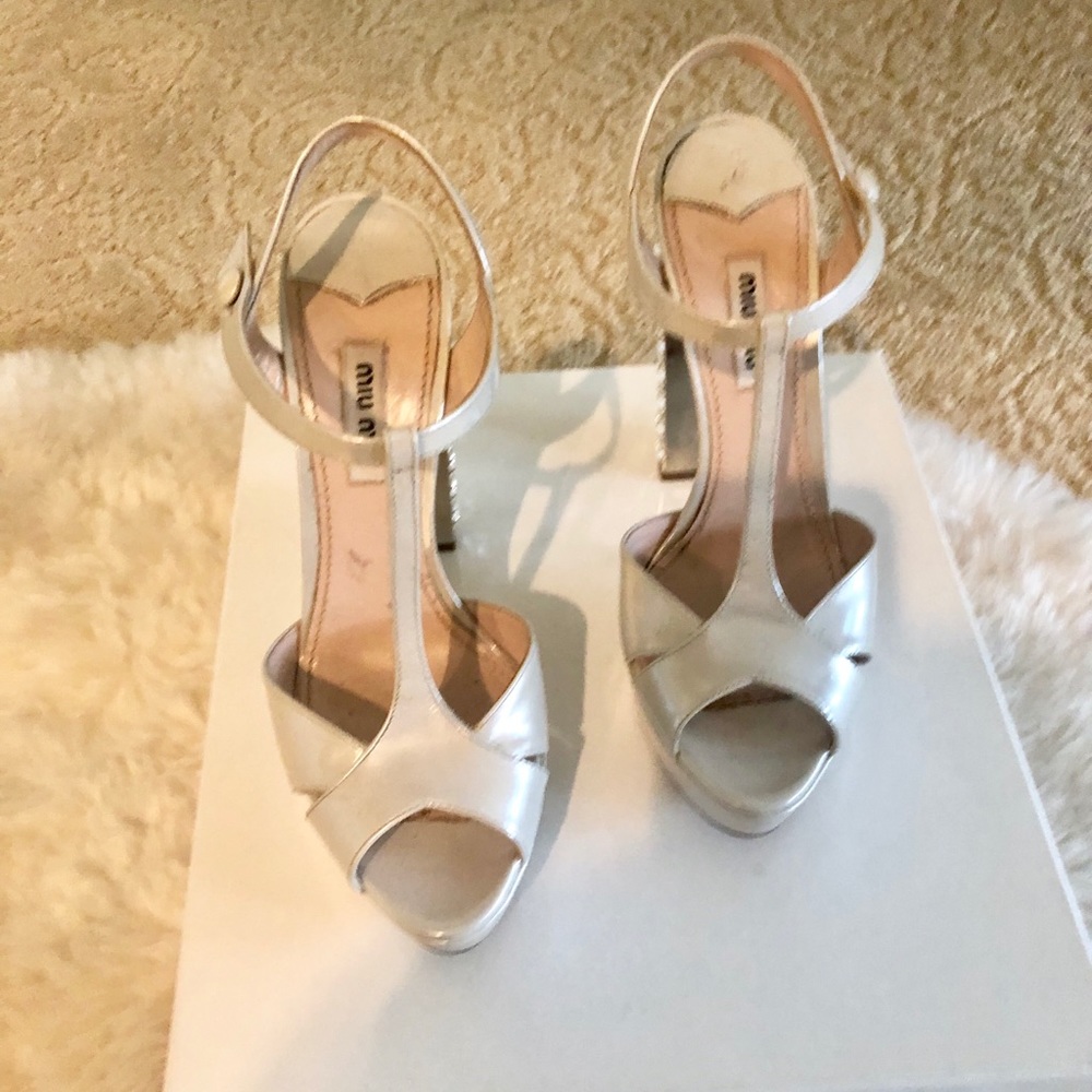 Miu miu designer ladies heels